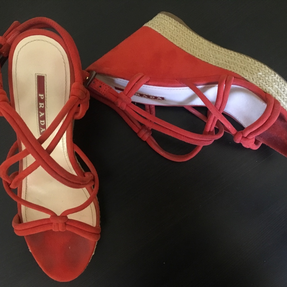 Prada Platform Wedge - Picture 2 of 3